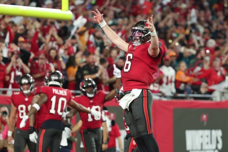 Bucs victory over lions