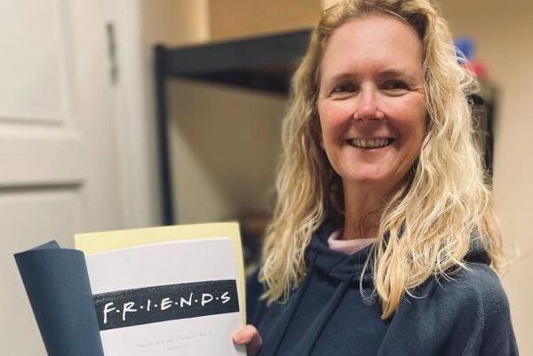 Friends script discovered in london bin