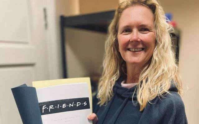 Friends script discovered in london bin