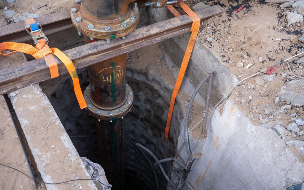 Hamas Flooding tunnels in Gaza with seawater