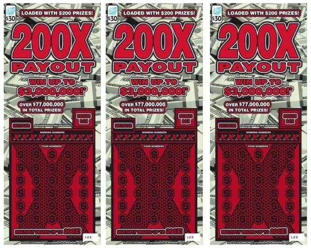 Illinois man wins $3 million scratch off game