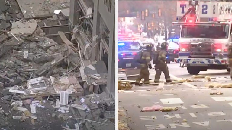 Massive Explosion at Fort Worth Hotel
