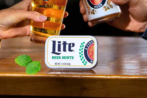 Miller Lite new beer mints