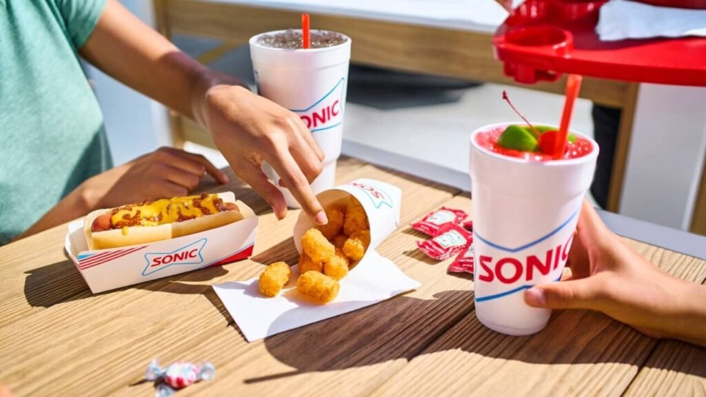 Teachers can get free foods and drinks at sonic