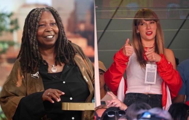 Whoopi Goldberg slams over taylor swift and Travis Kelce Discussion