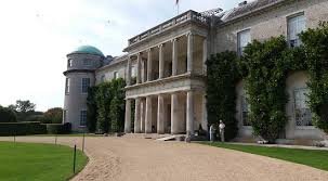 Visitors arriving at the Goodwood Festival of Speed at Goodwood House
