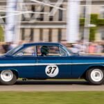 Goodwood Festival of Speed hillclimb featuring iconic racing cars