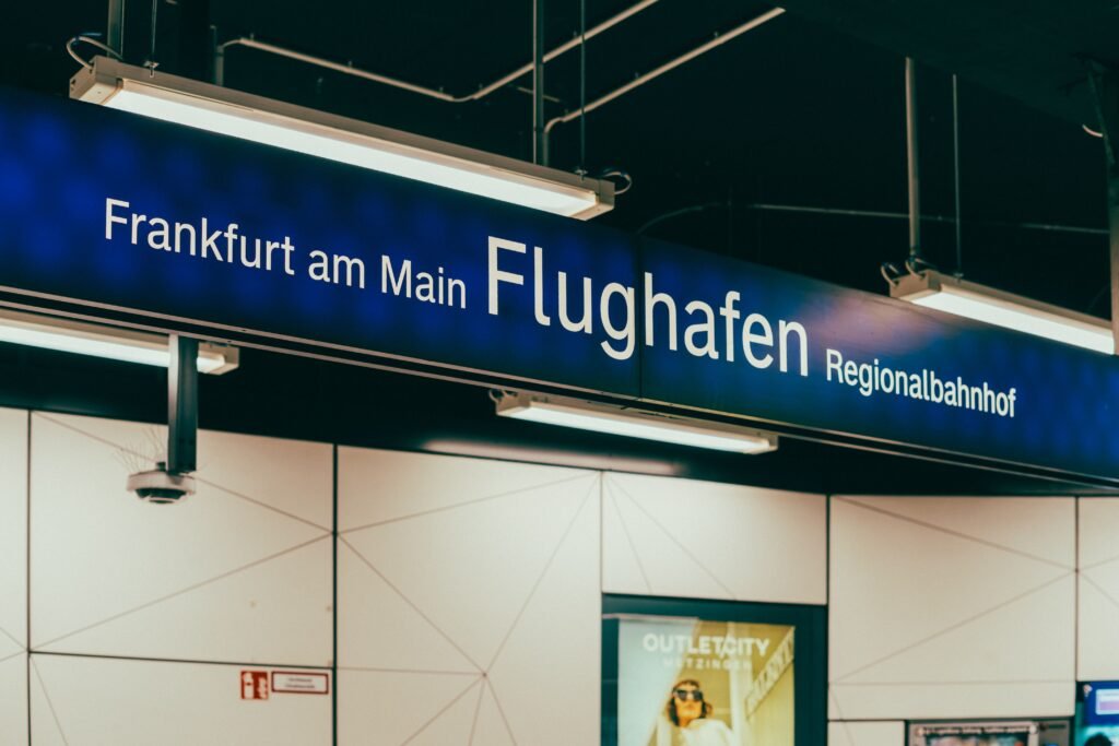 Passengers transiting through Frankfurt Airport under Germany's updated transit rules