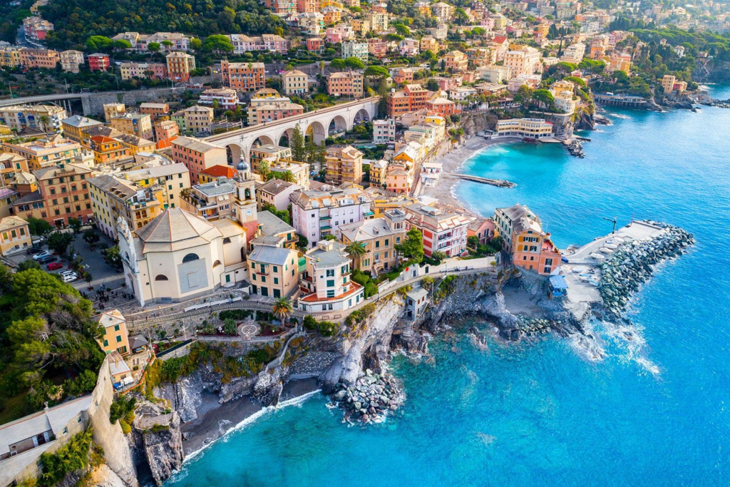 Panoramic view of the Amalfi Coast