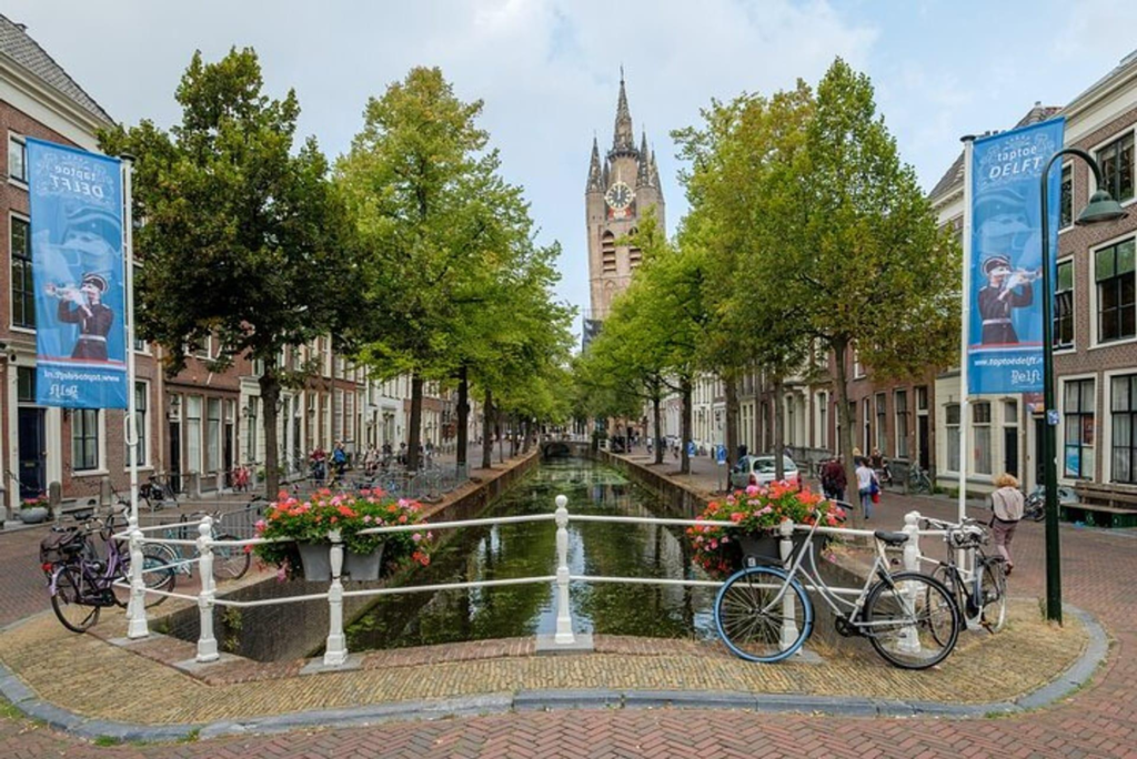 Historic streets of Delft
