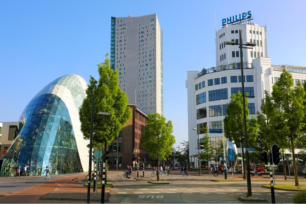 Modern architecture in Eindhoven