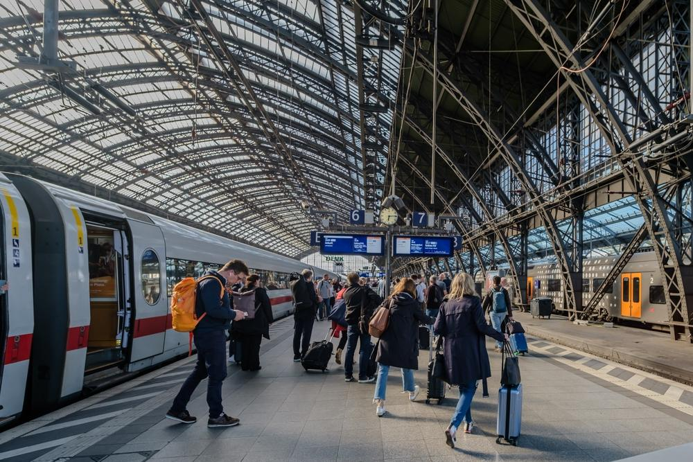 Airport train station