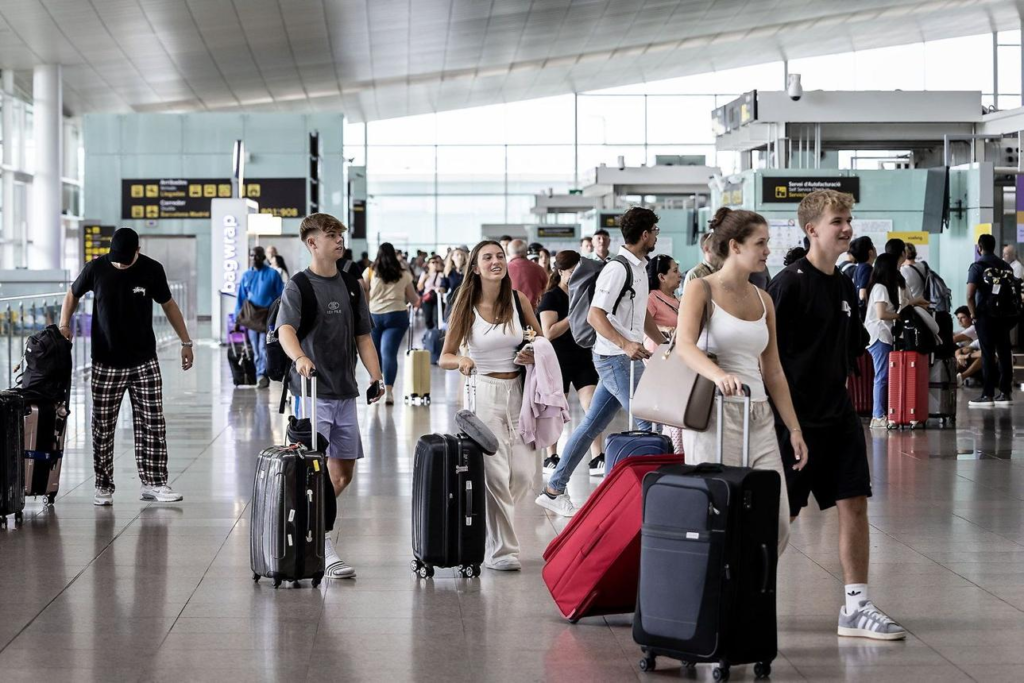 Travelers changing holiday plans in Europe
