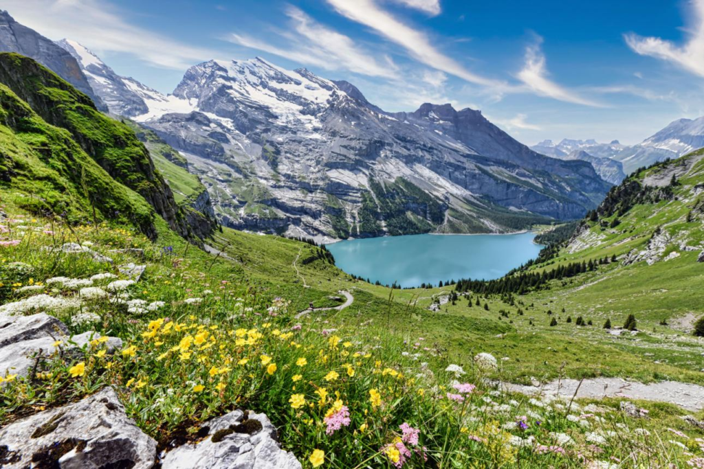 Cooler European destination during summer