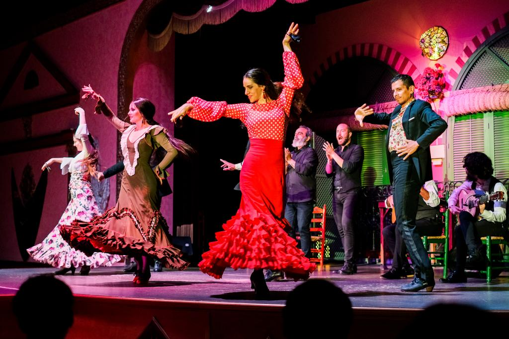 Traditional flamenco performance in Andalusia