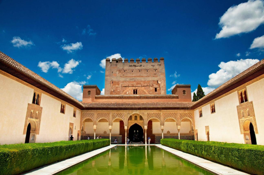 Alhambra Palace in Granada Spain
