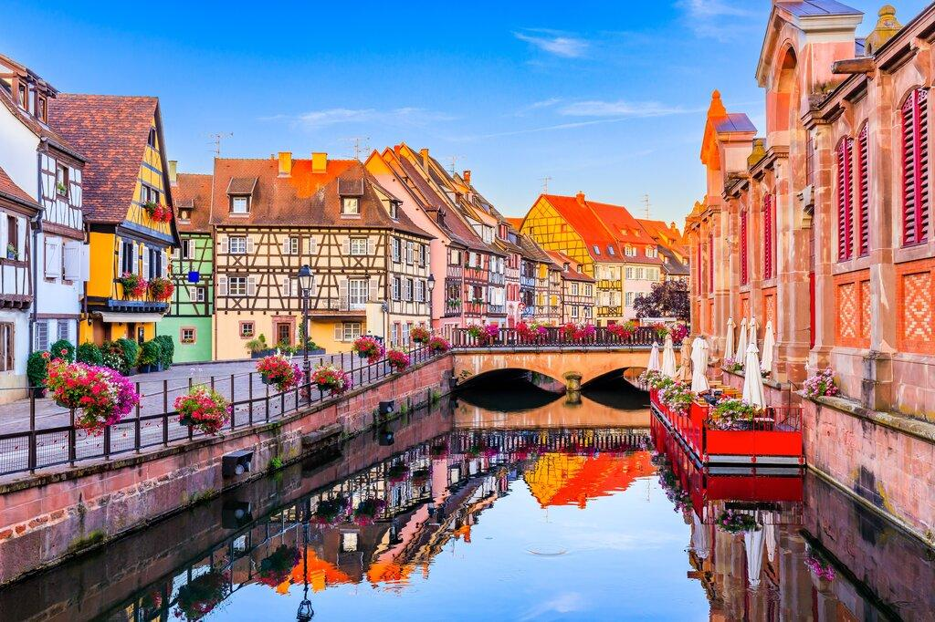 Colmar France Little Venice colorful streets