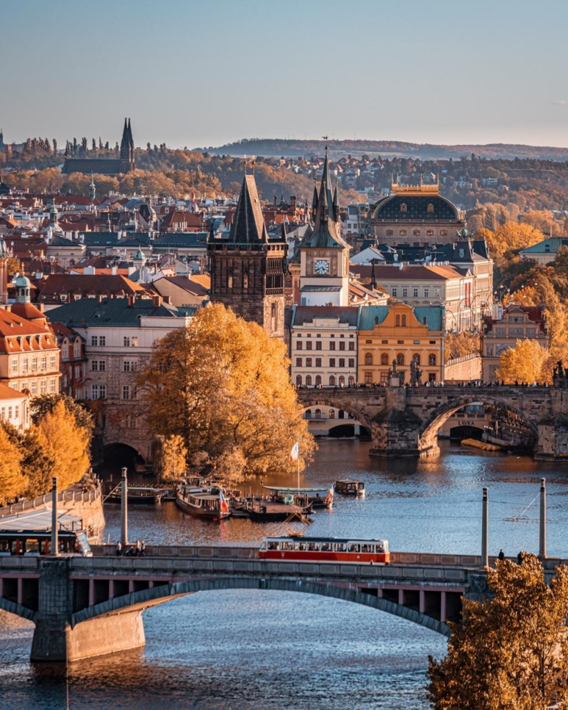 Prague in autumn