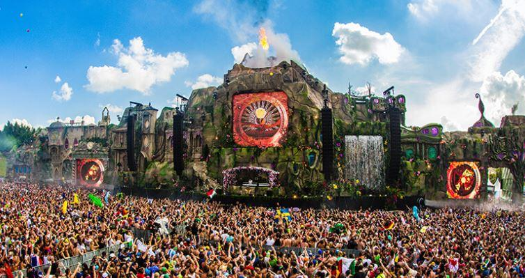 Tomorrowland music festival Belgium